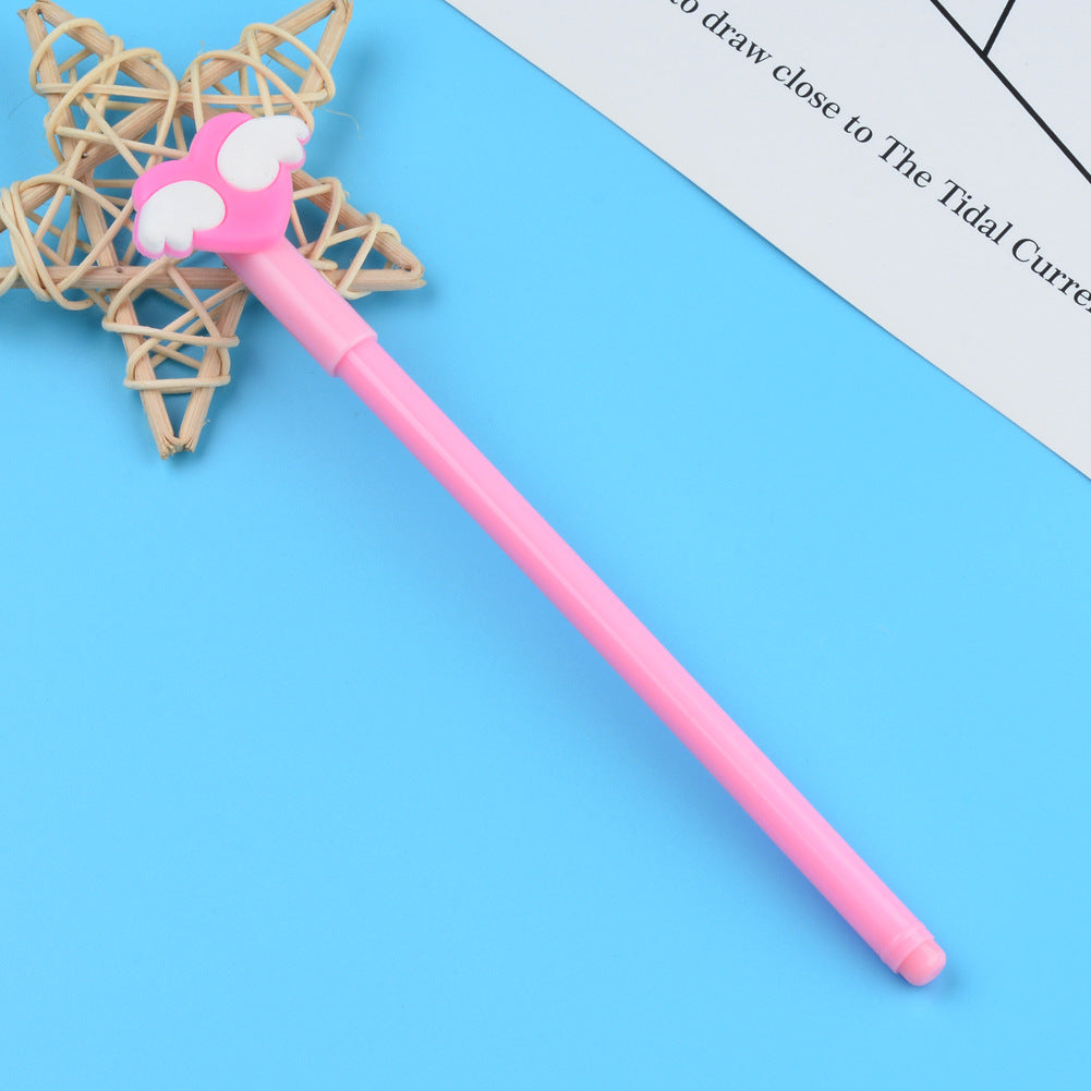 Wholesale Plastic Cartoon Love Wings Gel Pen